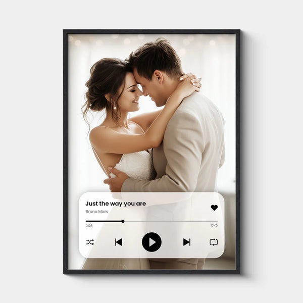Spotify Song-Poster mit deinem Foto