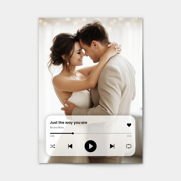 Spotify Song-Poster mit deinem Foto