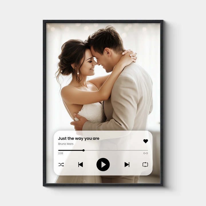 Spotify Song-Poster mit deinem Foto