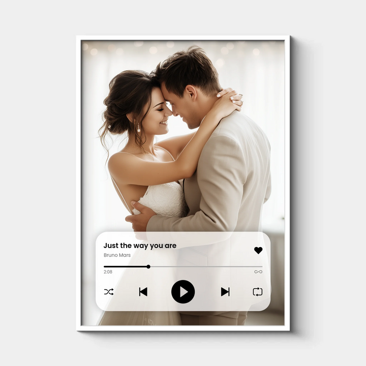 Spotify Song-Poster mit deinem Foto