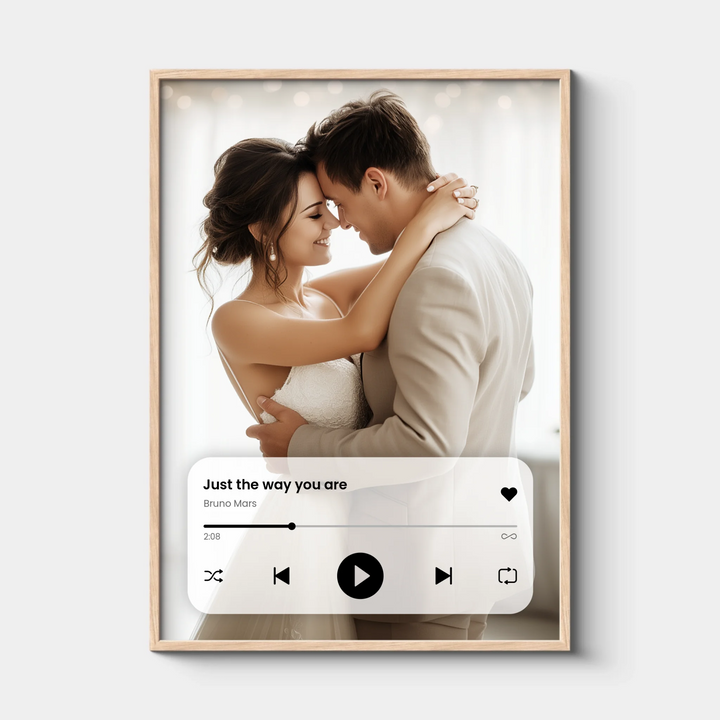 Spotify Song-Poster mit deinem Foto